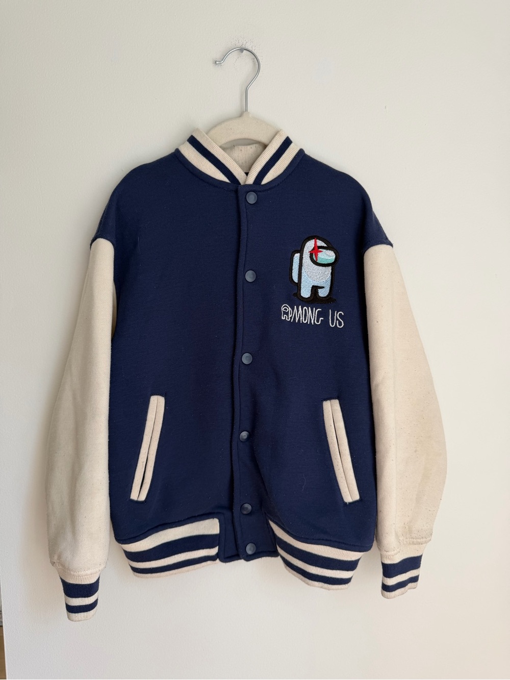 Zara ‘Among Us’ Boys Varsity Jacket (Size 7-8)